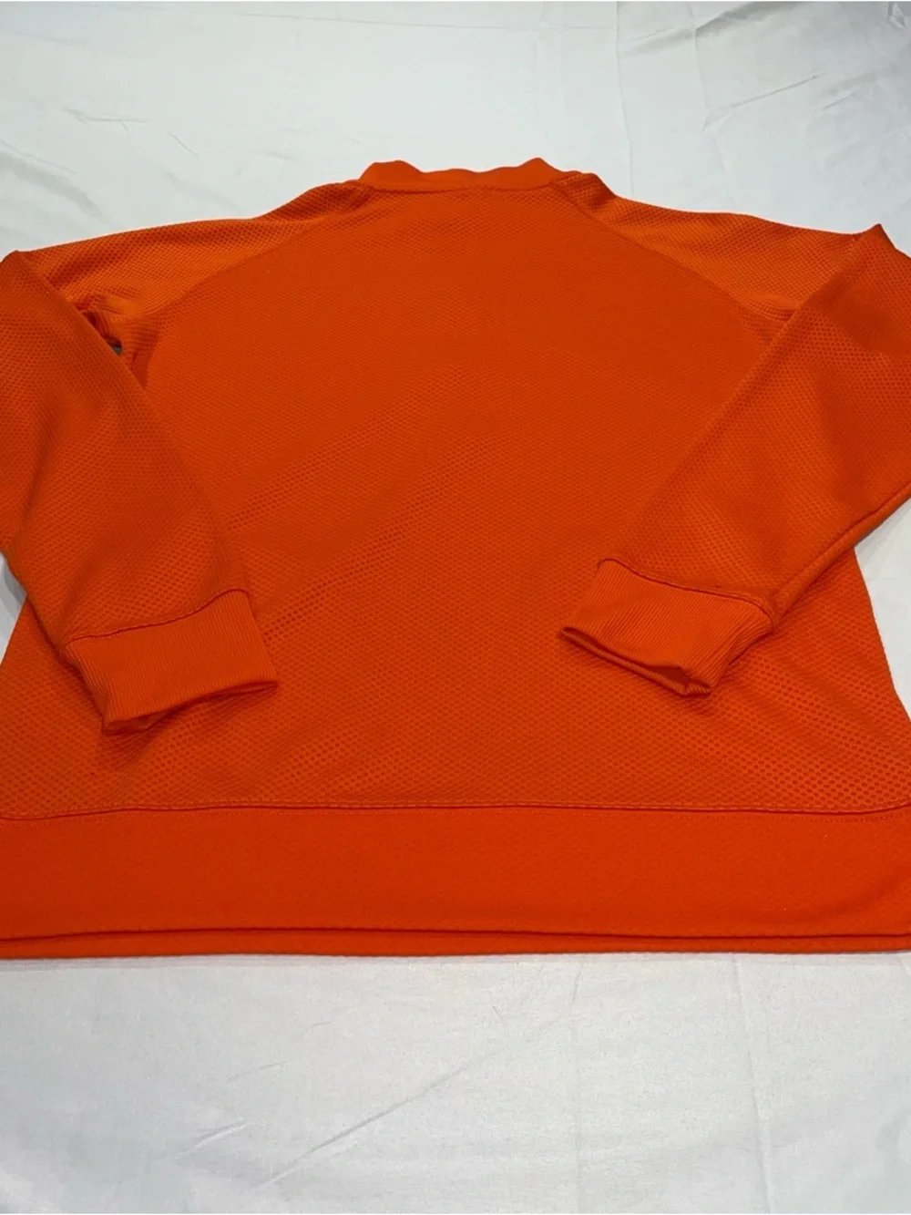 Nike Clemson Tigers Quarter Zip Pullover Orange Nike Fit Dry Youth Large 12-14‎